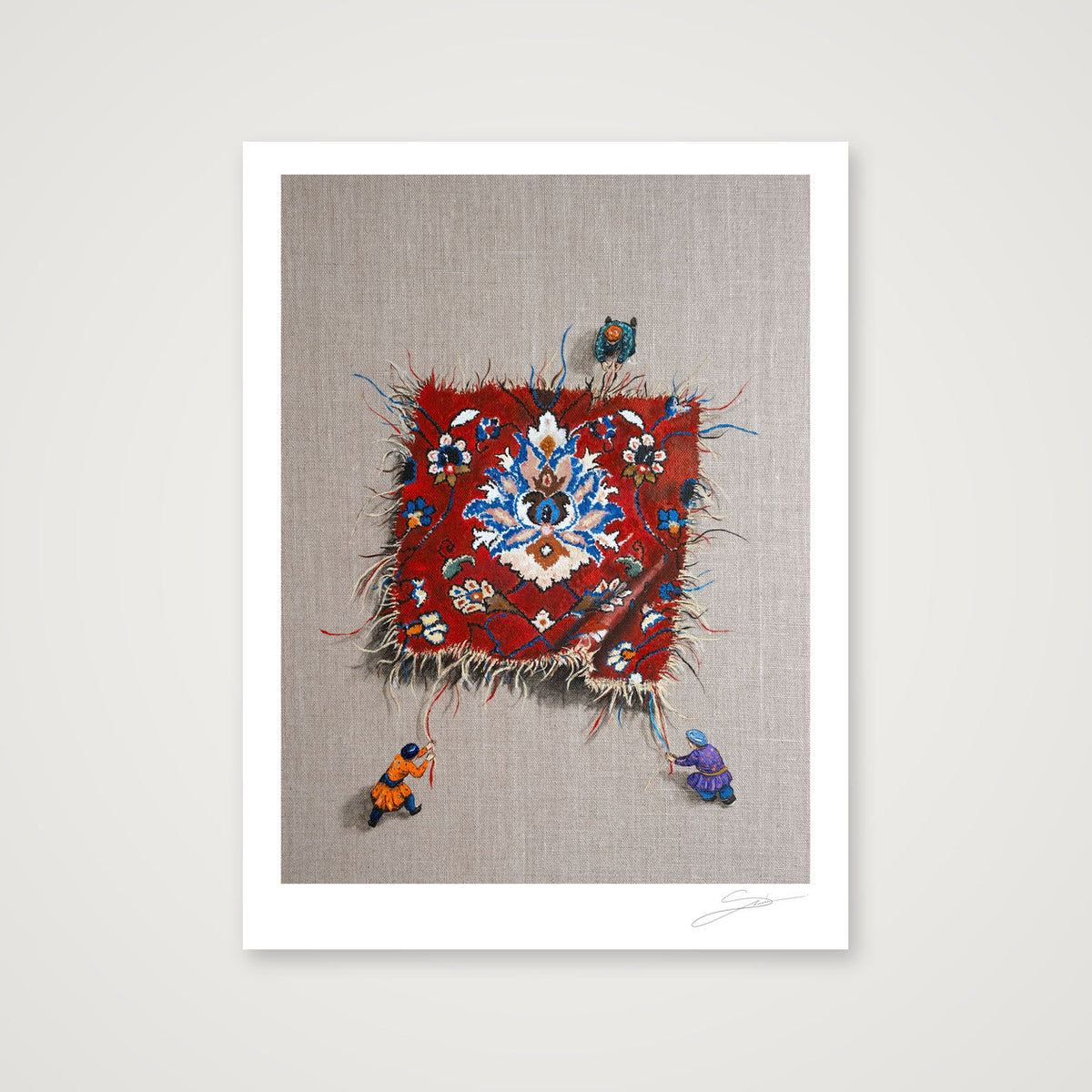 10,000 Threads — 30×40cm, 12×16" Print only