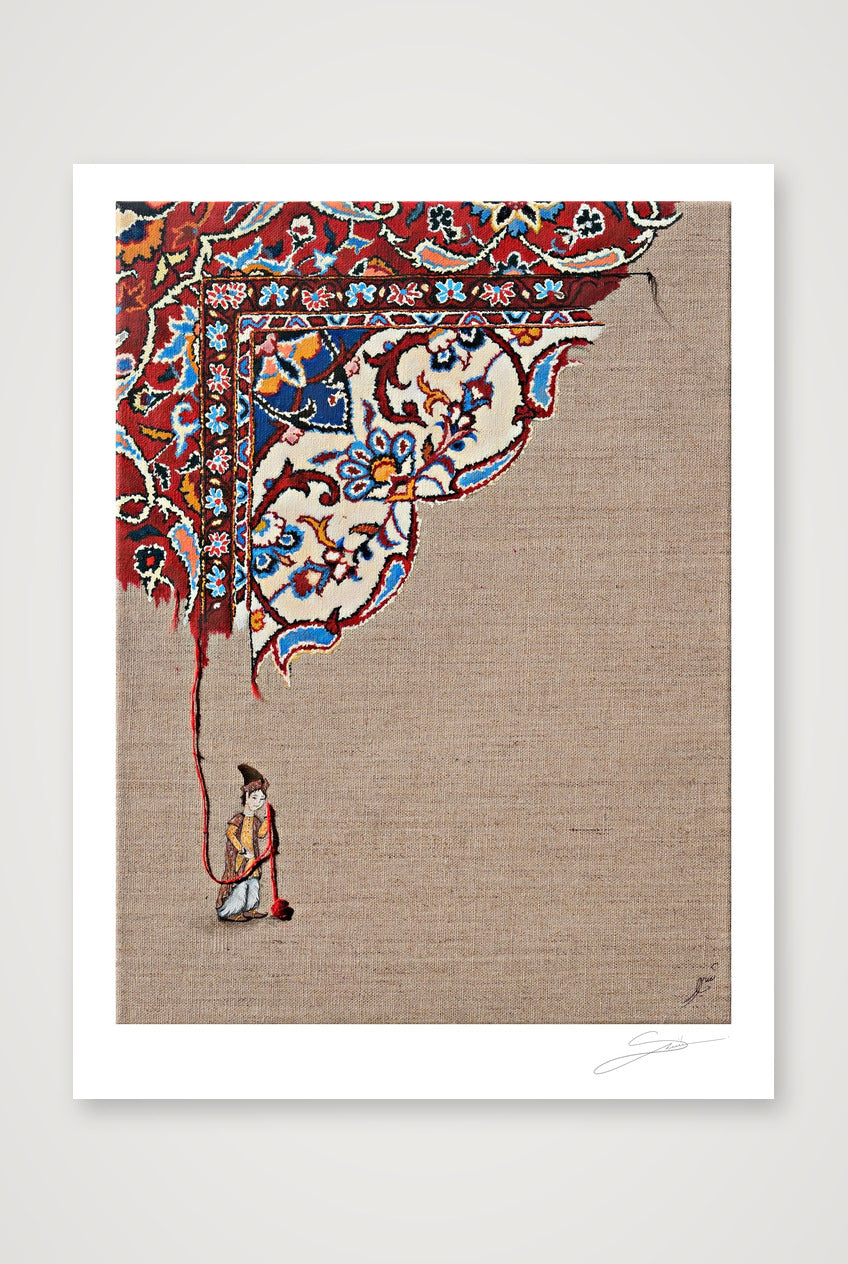 شروع - Beginning — 30×40cm, 12×16" Print only