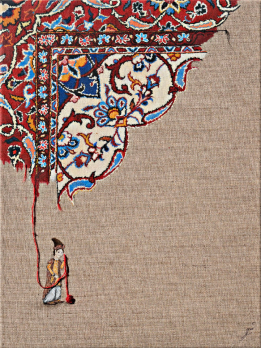 "شروع" Original Painting